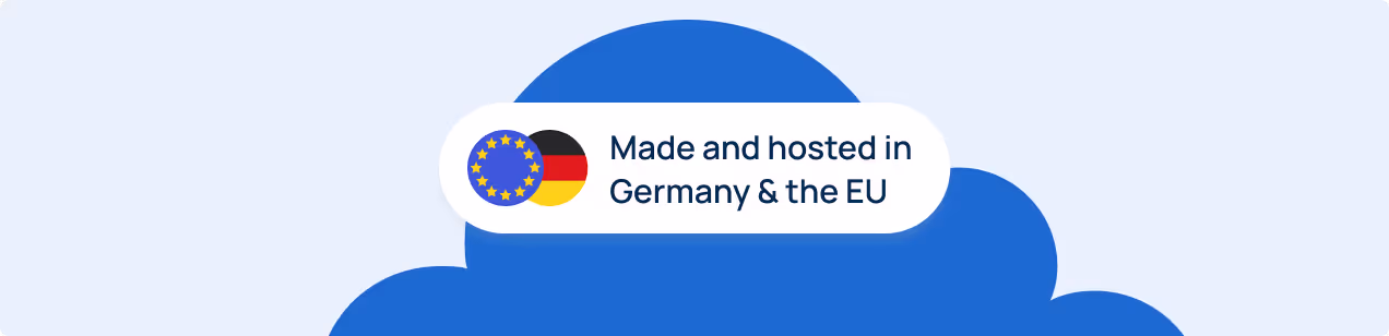 Blimp is made in Germany and data is hosted in the EU